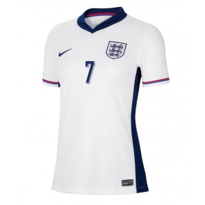 Billiga England Bukayo Saka #7 Hemmatröja Dam EM 2024 Kortärmad